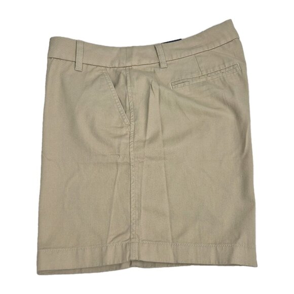 J. Crew Women's Shorts Size 12 7 Inches Inseam Light Khaki Chino Classic (56) - Picture 3 of 10